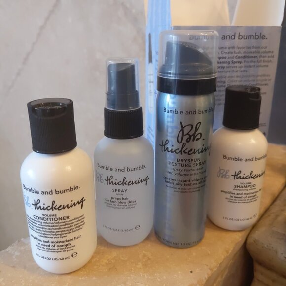bumble and bumble volumizing hair essentials full bodied styles starter set of 4